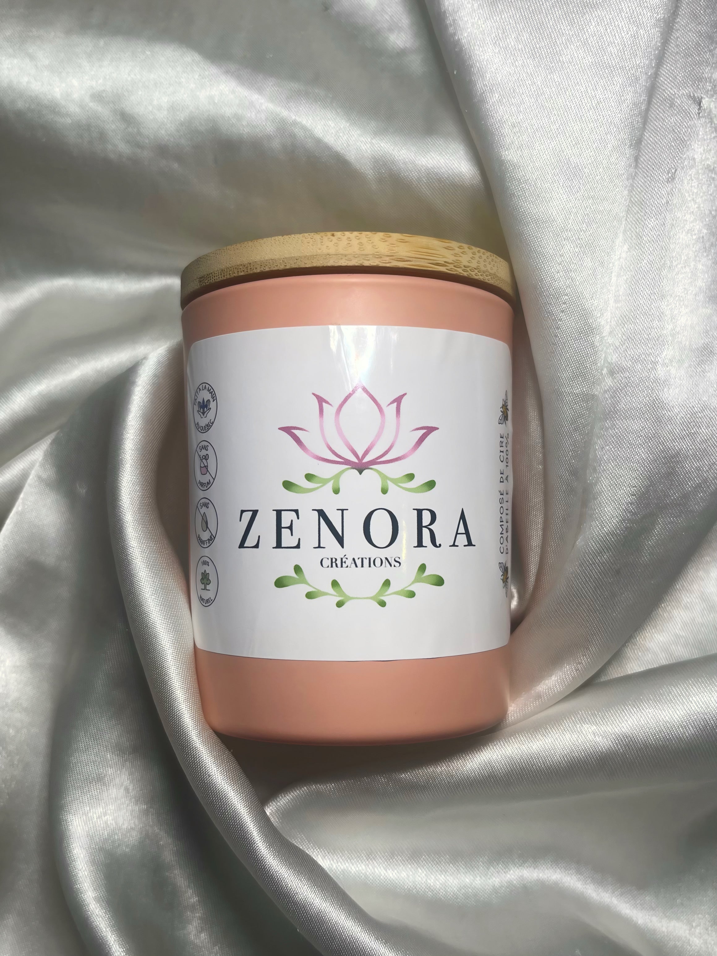 Bougie cire d'abeille 155g